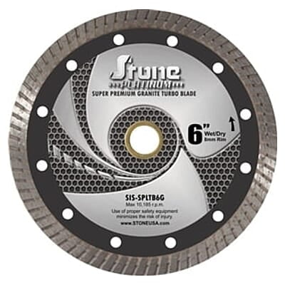 Stone Platinum Turbo Blade - 6"