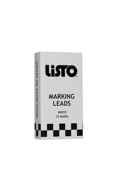 Refill Leads for Marking Pencil - White