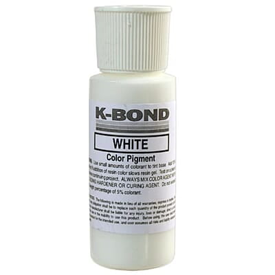 Adhesive Color Pigment - White, 2 oz