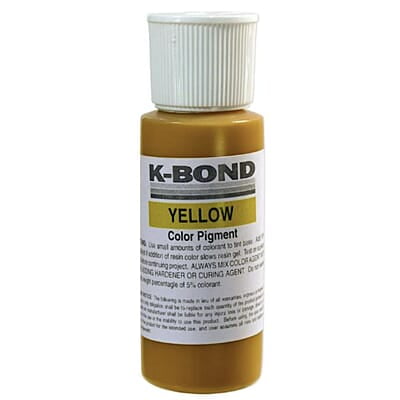 Adhesive Color Pigment - Yellow, 2 oz