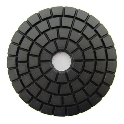 DT Wet/Dry Polishing Pad - 4" Black Buff