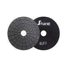 Stone Plus Wet Pad - 4" Black Buff