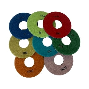 Budder Velcro Turbo Pad - 6", 1500 grit