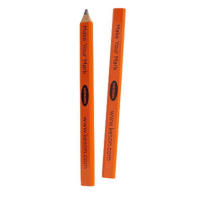  Forney 70794 Marking Pencil, Silver Lead, 2-Pack