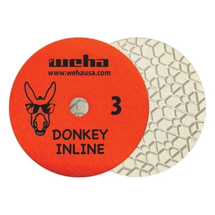 Donkey 3 Step Inline Polishing Pad - 5", Step 3