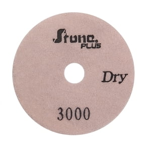 Stone Plus Dry Polishing Pad - 4", 3000 grit